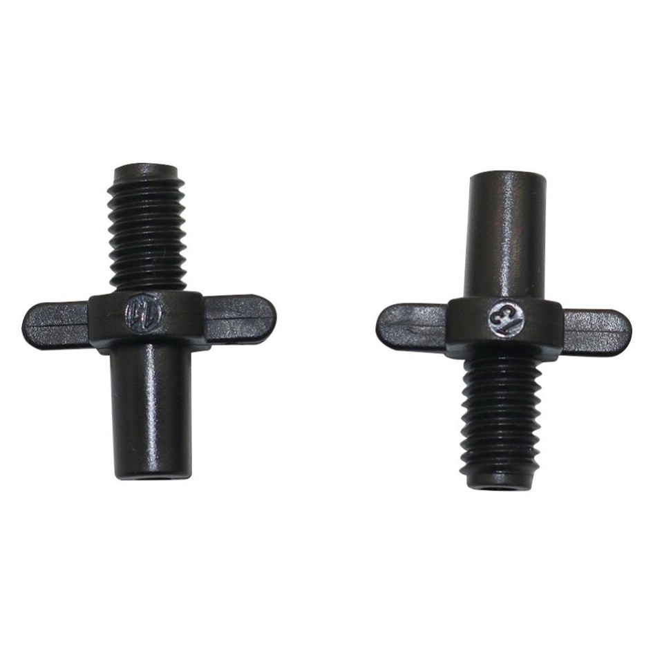 Giá sỉ Bịch 100 Khởi thủy 6mm, 1 đầu ren, 1 đầu trơn gắn béc tưới đuôi 6ly