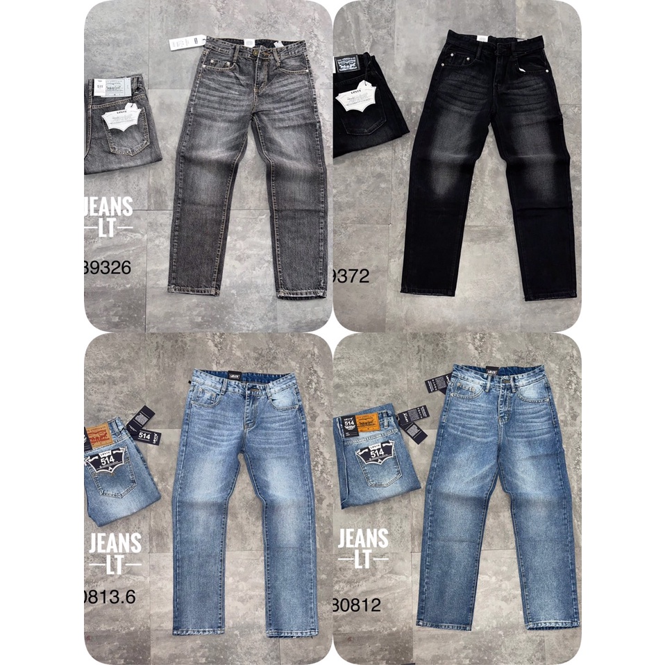 [Sẵn Hàng] Quần Xuông Nam Đơn Giản - Quần Jean Xuông Đơn Giản Cho Nam