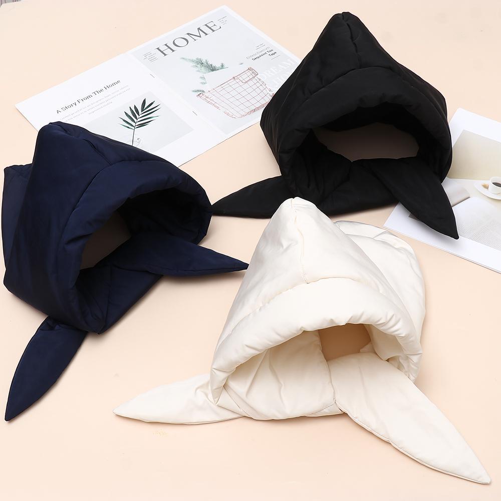 Mũ Cotton Dày Dặn Chống Gió Giữ Ấm Thời Trang Đường Phố Cho Nữ