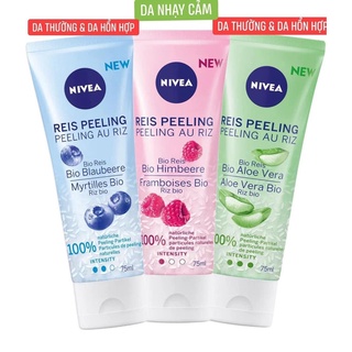 Nivea - sữa rửa mặt và tẩy tế bào chết- 2in1- hàng đức