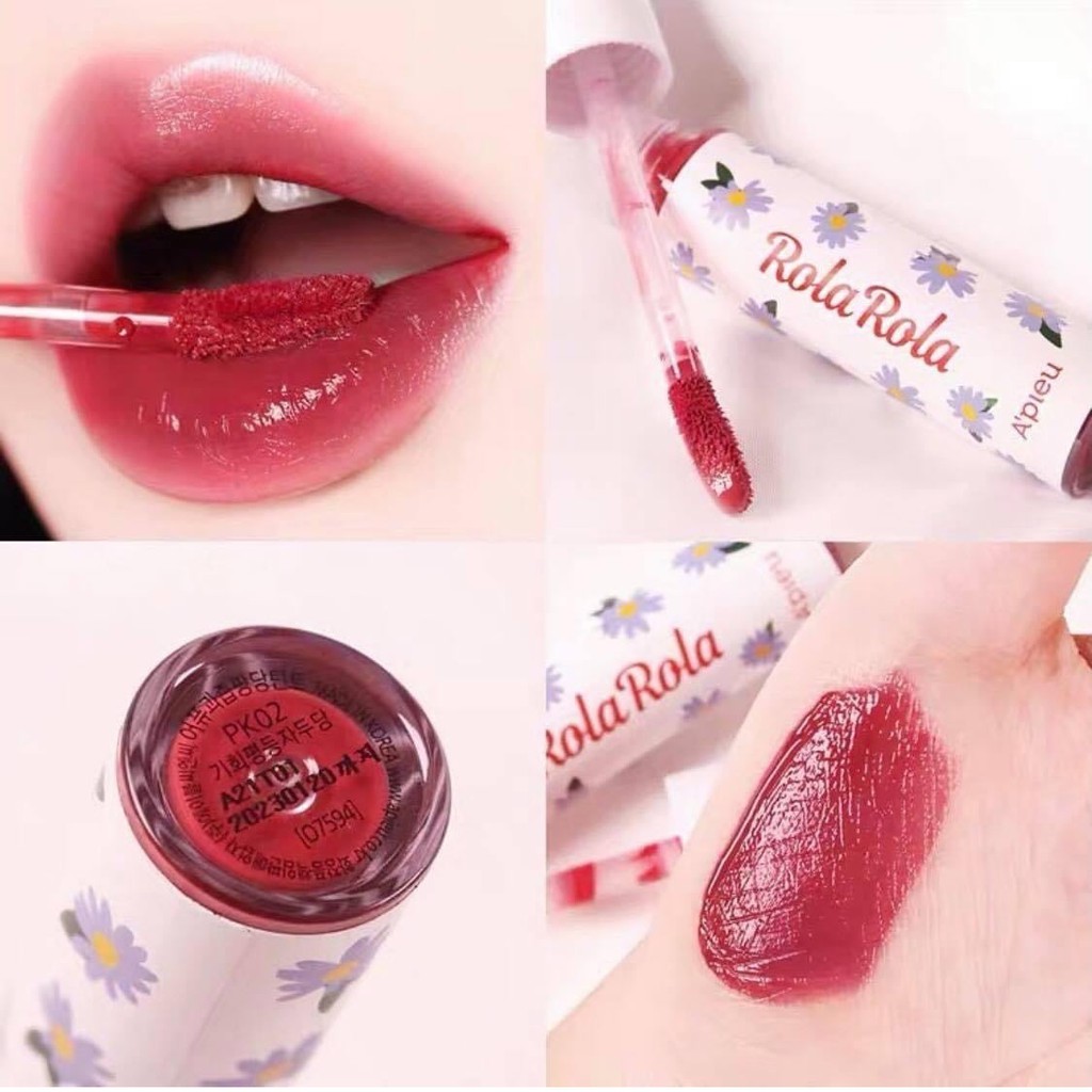 [Hàng trả order, không có dư] Son Tint Bóng Apieeu Rola Rola Juicy Pang Sugar | BigBuy360 - bigbuy360.vn