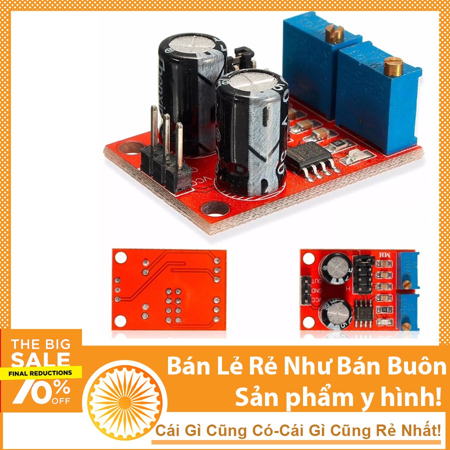 Mạch Tạo Tín Hiệu Sóng Điều Chỉnh Tần Số Xung NE555 | WebRaoVat - webraovat.net.vn