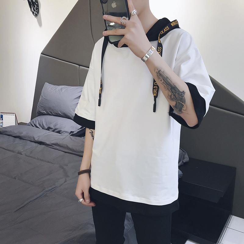 Áo Hoodie Trắng Cá Tính - Vải cotton Mịn Mát | BigBuy360 - bigbuy360.vn