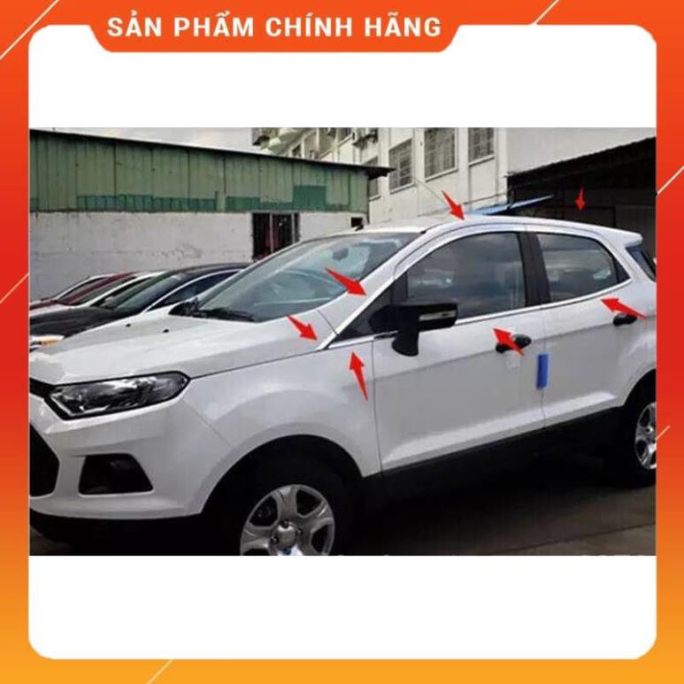 Nẹp chân và cong kính Ford Ecosport