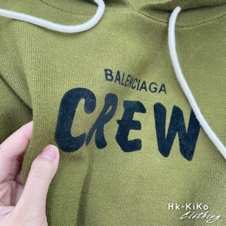Áo hoodie len ép crew