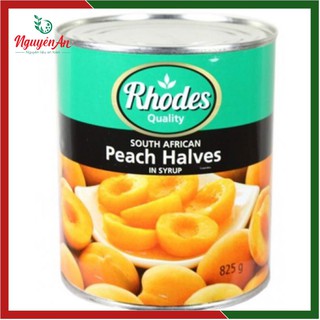 Đào hộp ngâm Rhodes 825g