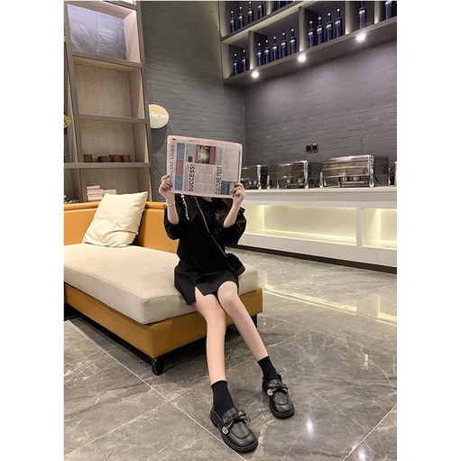 Giày ULZZANG OXFORD Nơ, Tiểu Thư Siêu Xinh Phong Cách Vintage 𝑪𝒂𝒎𝒔𝒕𝒐𝒓𝒆