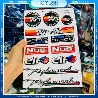 in sticker, logo theo yêu cầu