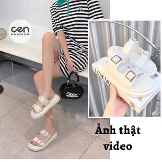 Dép quay ngang CNK trắng