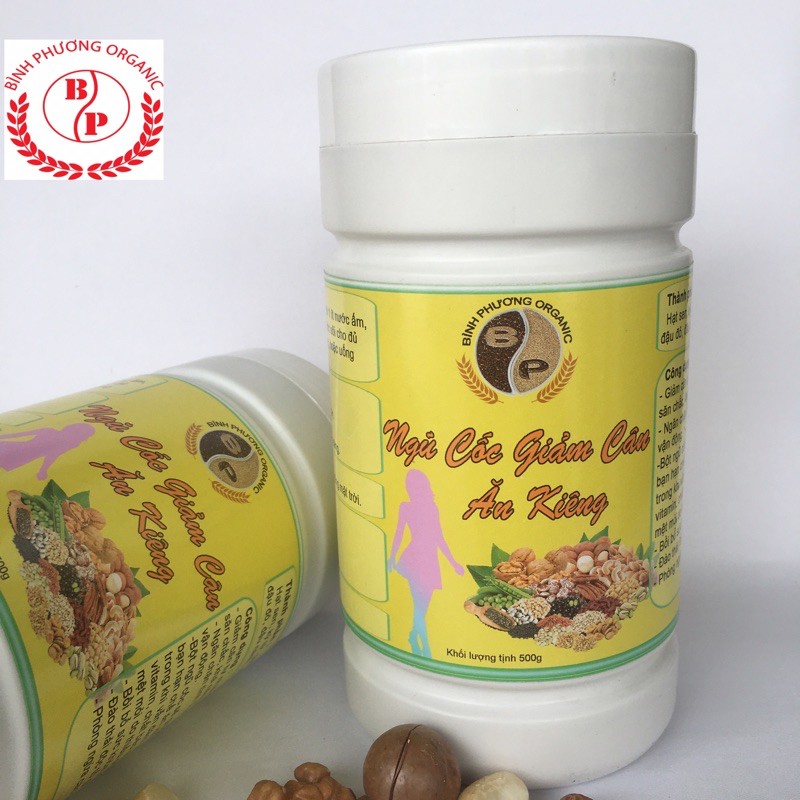 Ngũ cốc giảm cân ăn kiêng Bình Phương 500g