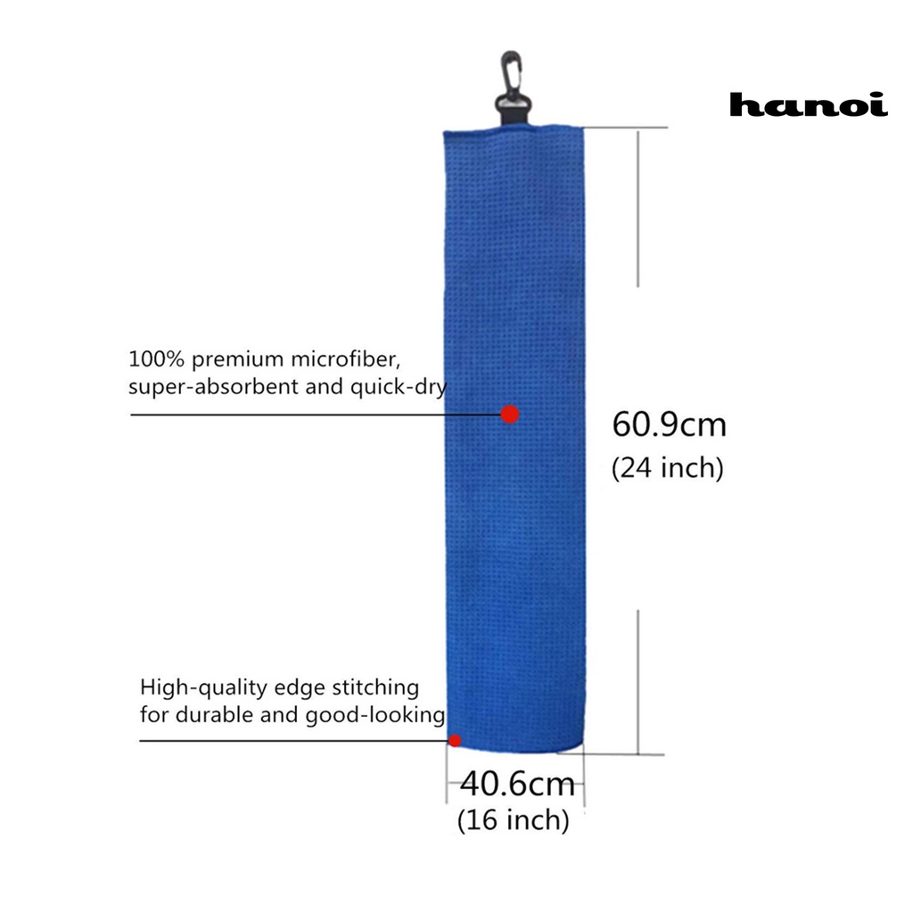 Khăn lau gậy đánh gôn họa tiết waffle độc đáo tiện dụng