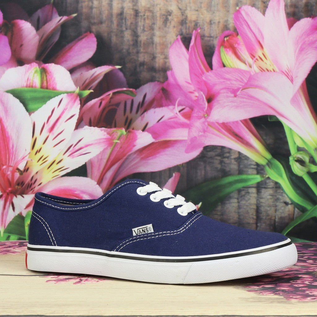 Giày van classic thời trang Nữ Màu Xanh Đậm