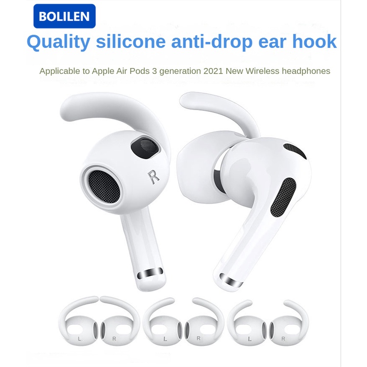 Vỏ Bọc Silicon Bảo Vệ Đầu Tai Nghe Chống Trượt Cho AirPods 3 3rd Generation