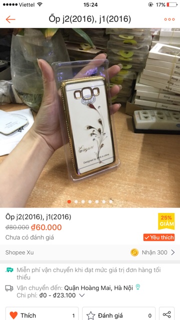 Combo: 10 ốp Đính đá (sỉ 40)