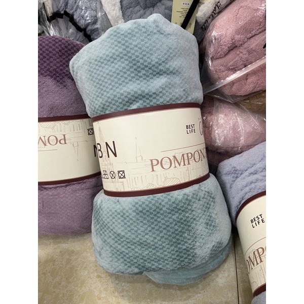 Chăn nỉ tuyết lônh thỏ mềm mại ấm áp,mền nỉ tuyết lông thỏ mướt mịn kt 2mx2m3