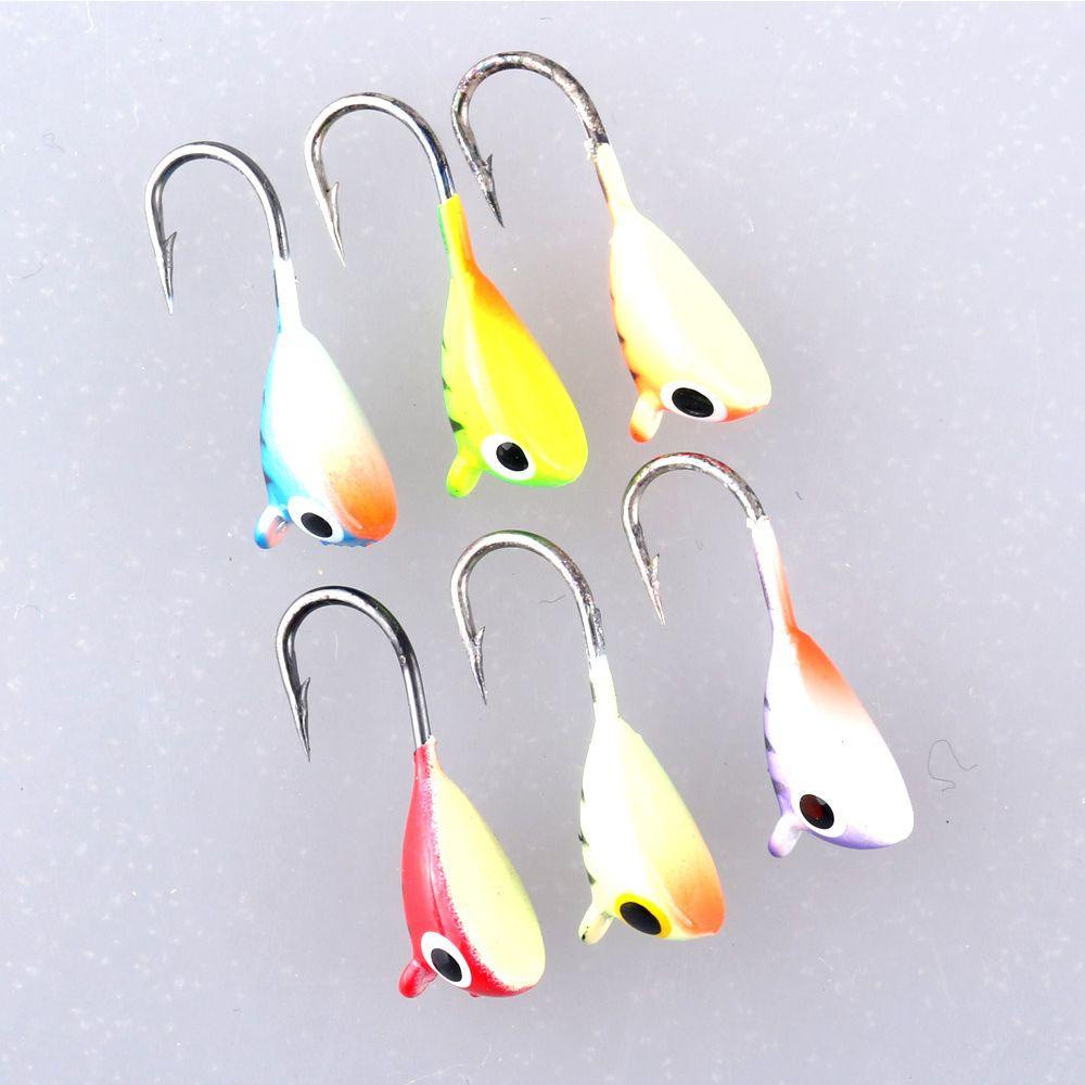 Set 6 Mồi Câu Cá Bằng Chì Cứng Chất Lượng Cao SHOUKEY