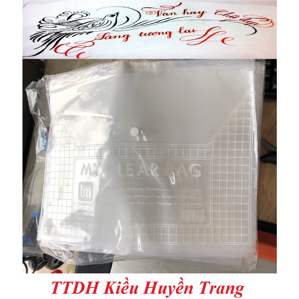 Túi khuy mỏng A4 TL05 17580