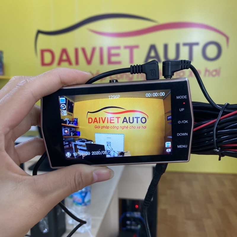 Cam hành trình quay trước sau xe kiêm cam lùi v3 | Đại Việt Auto | BigBuy360 - bigbuy360.vn