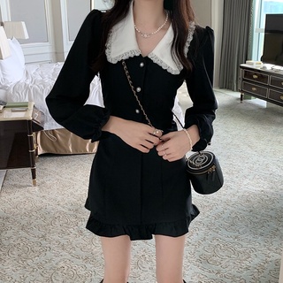 [ ORDER ] Đầm tiểu thư phối cổ ren