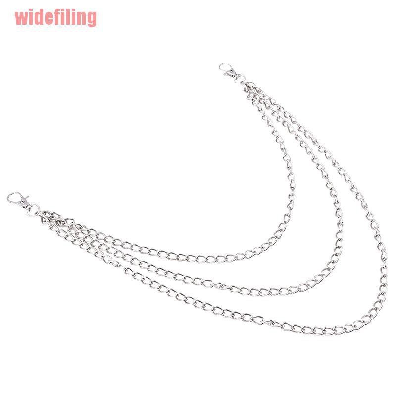 Dây Chuyền Mắt Xích 3 Lớp Phong Cách Hiphop Độc Đáo