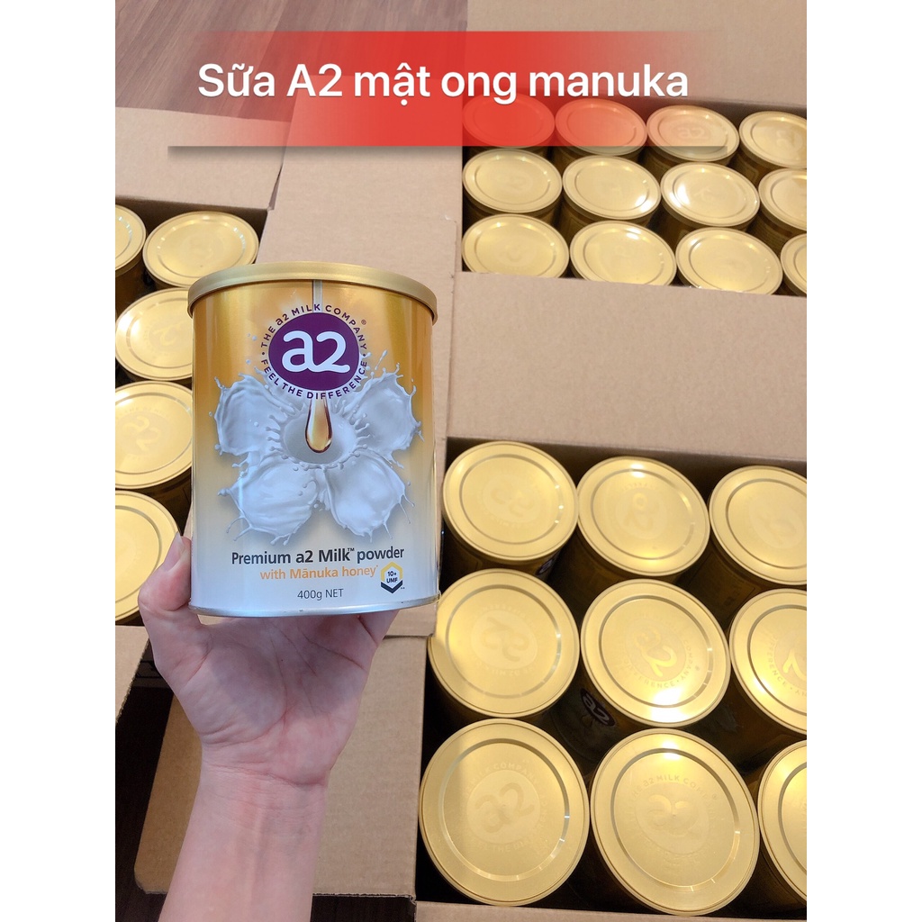 Sữa A2 mật ong Manuka 400g - Tăng sức đề kháng cho trẻ từ 12 tháng