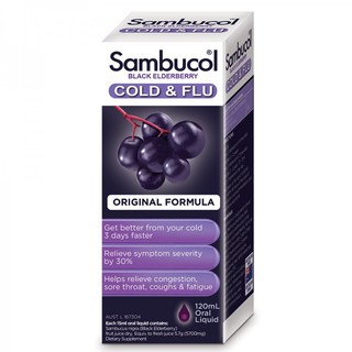 Bill Úc - Sambucol Cold & Flu Syrup Original Formula 120ml