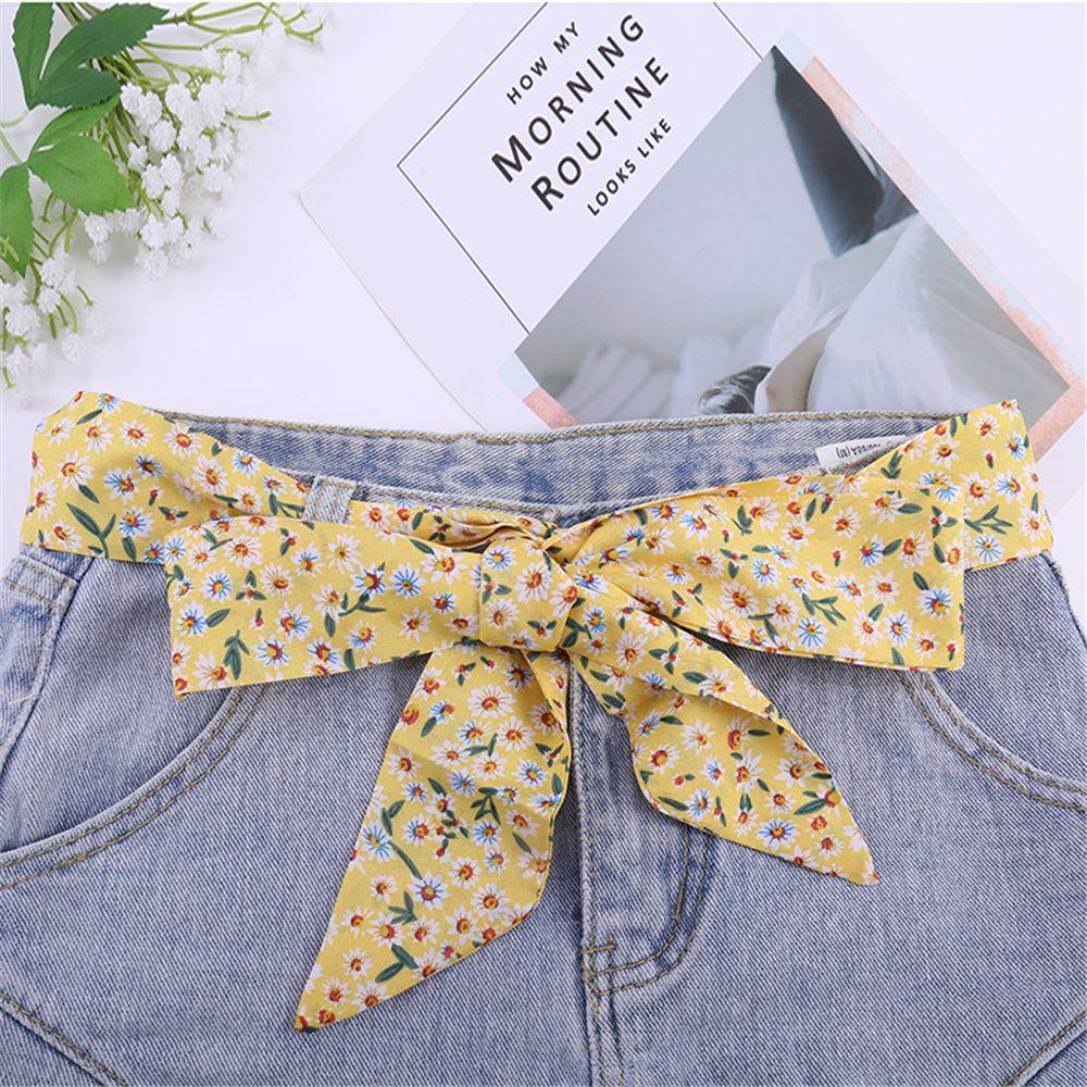 Thắt Lưng Nữ Bằng Lụa Thắt Nút Hoang Dã