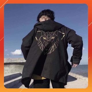 [ LẺ RẺ NHƯ BUÔN ] Áo khoác dù ( gió )2 lớp in đầu sói H.A.DES