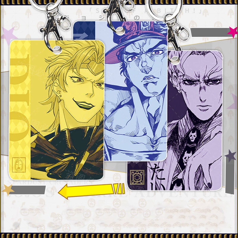 Móc Khóa Mặt Hình Anime jojo's bizarre adventure peripheral