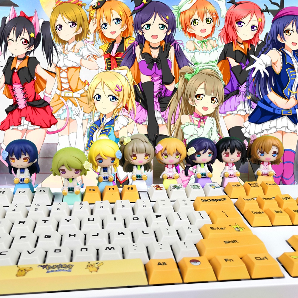 Keycap Lẻ Nhân Vật LoveLive School Idol Project Chibi dễ thương Lionvn