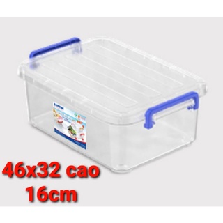 Thùng nhựa trong chữ nhật Duy Tân
