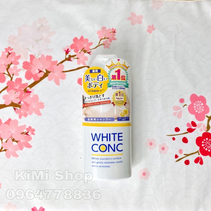 Sữa tắm trắng White Conc Body Vitamin C