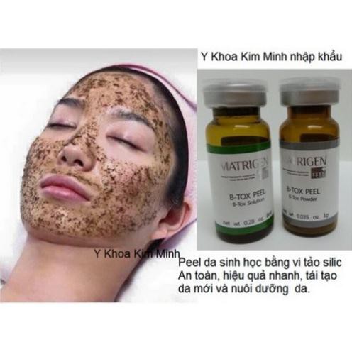 SẢN PHẨM BTOX_PELL 2 MÀU MATRIGEN -- VI KIM TẢO BIỂN THAY DA SINH HỌC CHUYÊN DÙNG TRONG SPA GIÁ TỐT