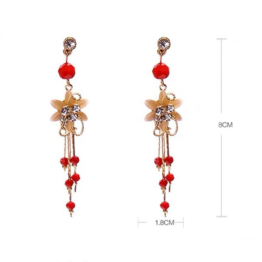 Khuyên Tai Dáng Dài Thanh Lịch Cho Nữ|Mắt Mèo