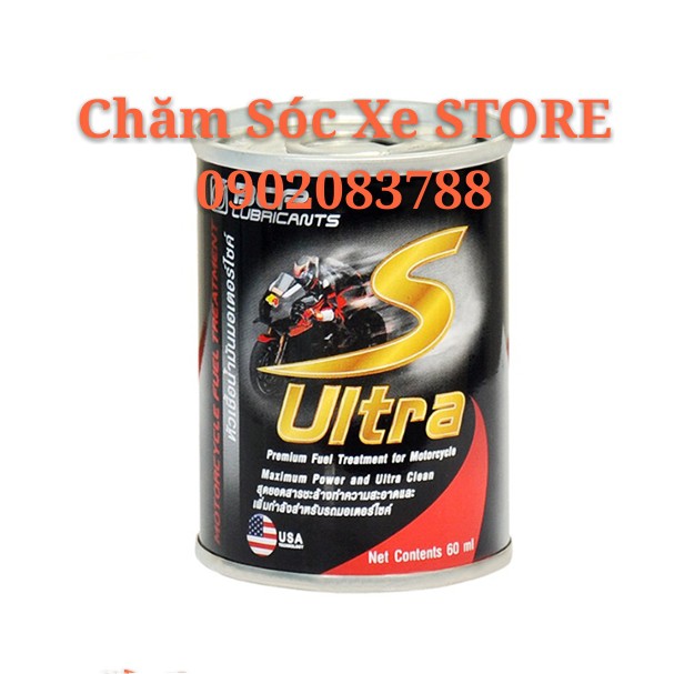 Dung Dịch Vệ Sinh Buồng Đốt Xe Máy BCP S-Ultra Made in Thailand 60ml chamsocxestore