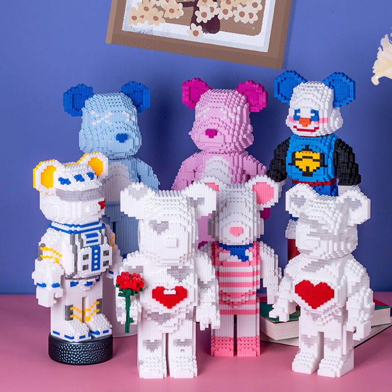 Gấu Bearbrick Violent Bears 35-50cm