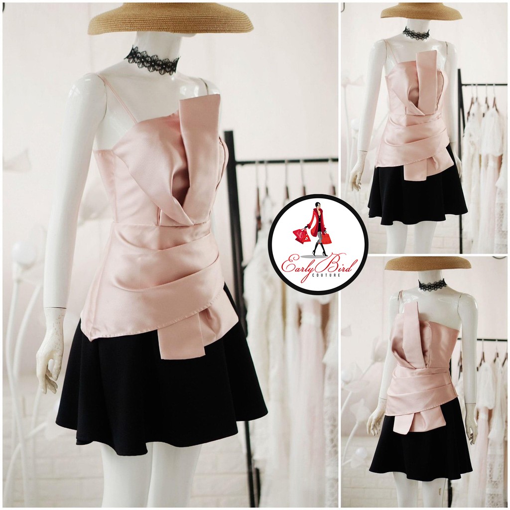 ÁO ĐI TIỆC VẢI LỤA TAFTA SIZE S,M,L MÀU TRẮNG, HỒNG - PANY | BigBuy360 - bigbuy360.vn