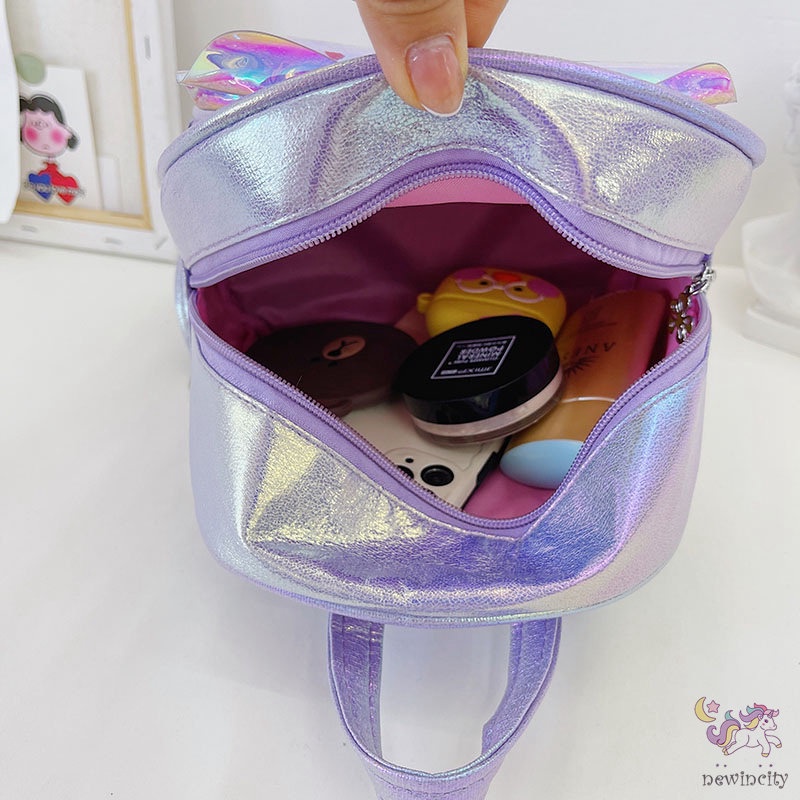 Balo đi học in hoạt hình thời trang Hàn Quốc cho bé gái