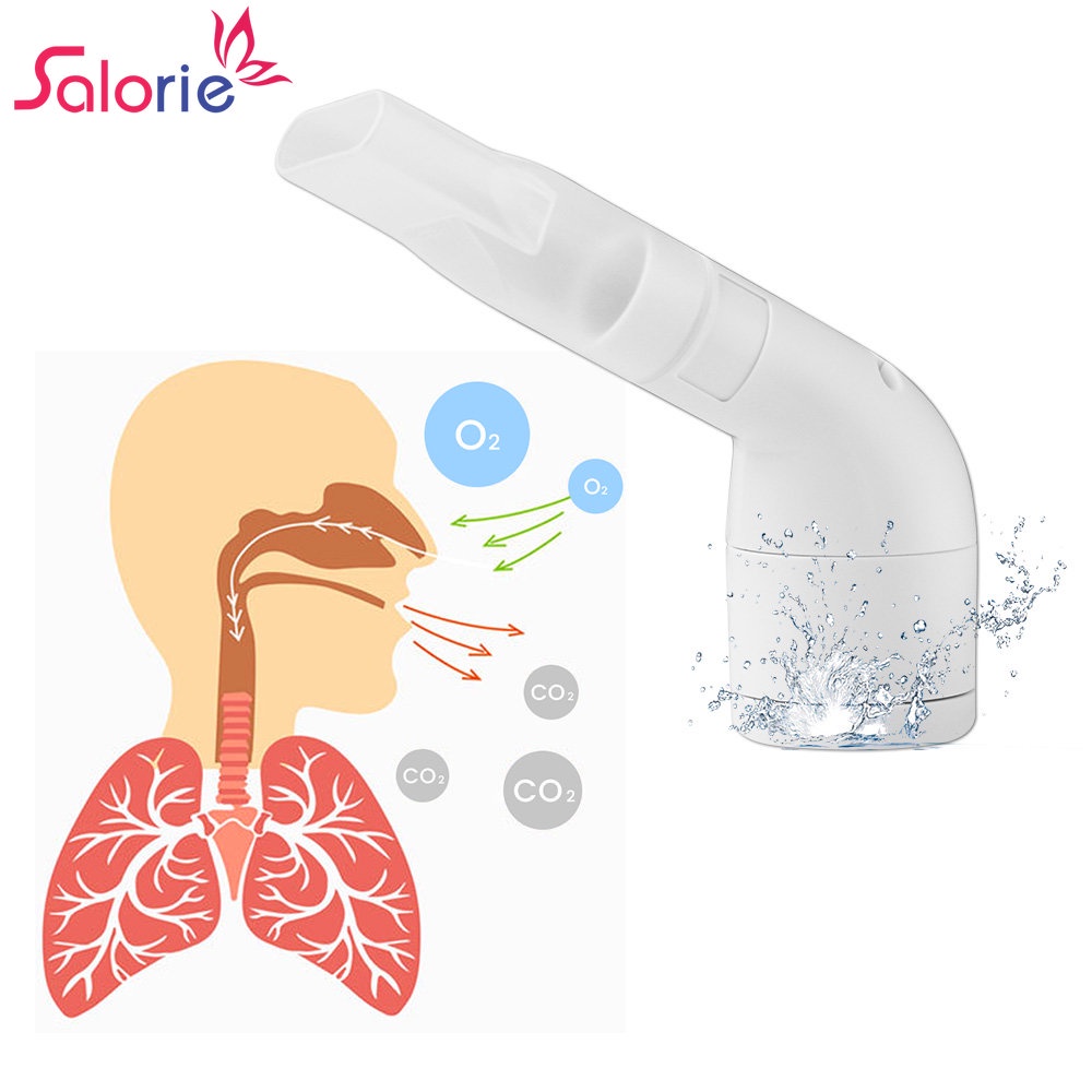 Dụng cụ hỗ trợ tập thở SALORIE kiểu dáng chuyên dụng