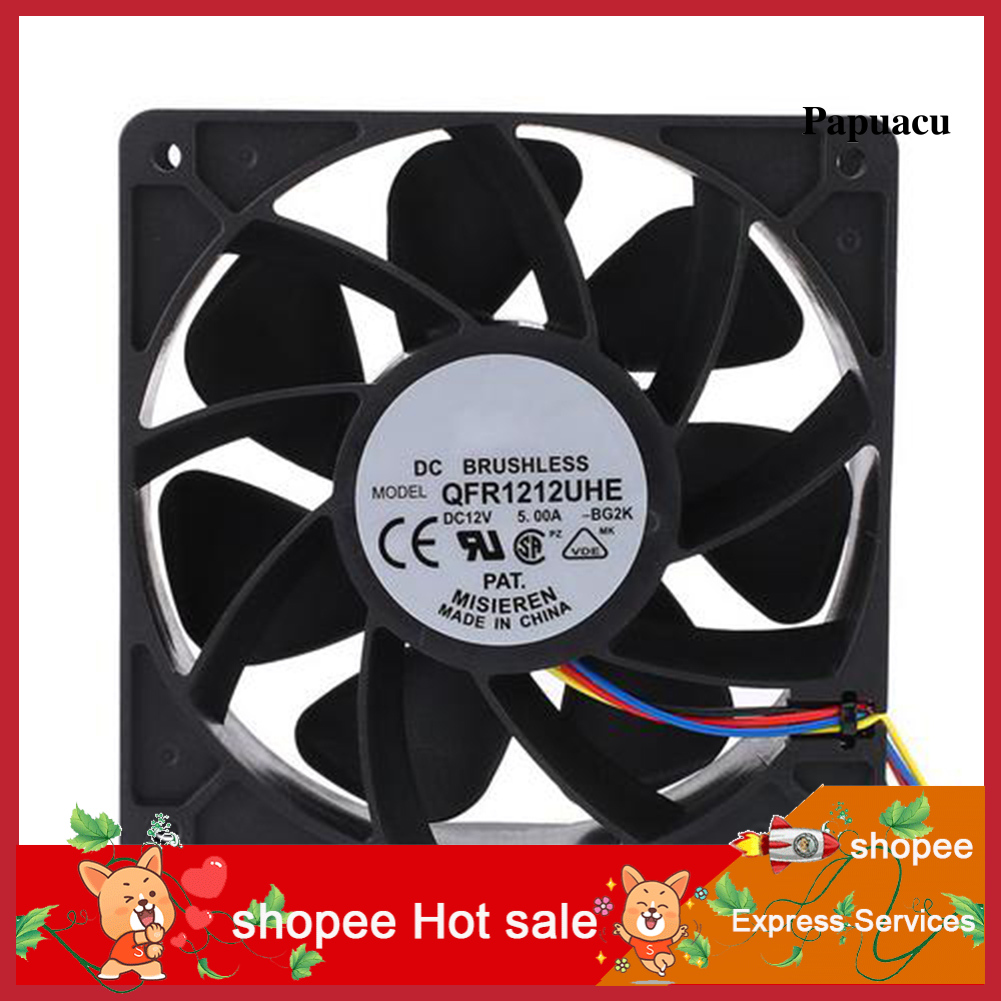 Quạt Tản Nhiệt Papuacu Fx-7500rpm 5a 4pin Cho Bitmain S7 S9 | BigBuy360 - bigbuy360.vn