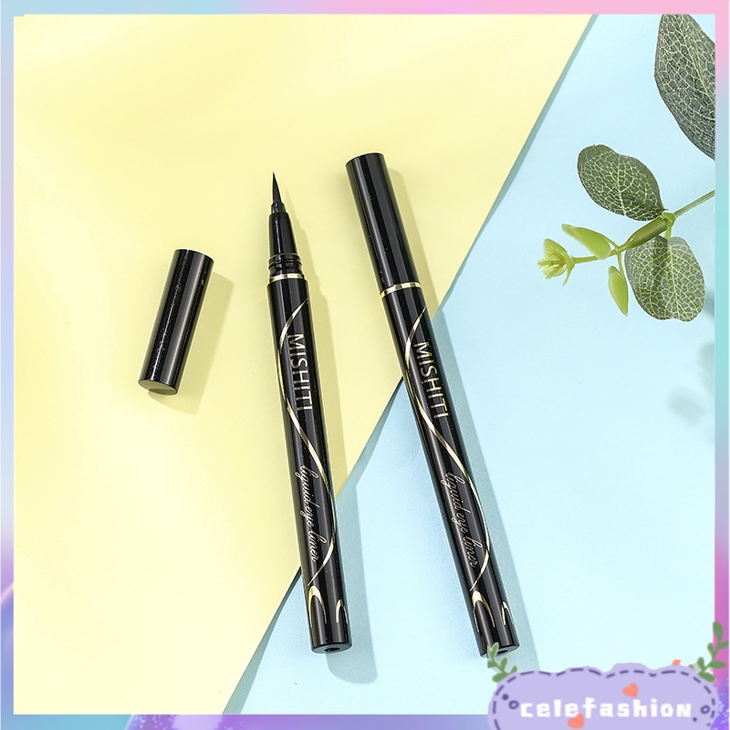 Bút Kẻ Mắt Dạng Lỏng Đầu Bi Thép Chống Nước &amp; Mồ Hôi Lâu Trôi Không Nhòe