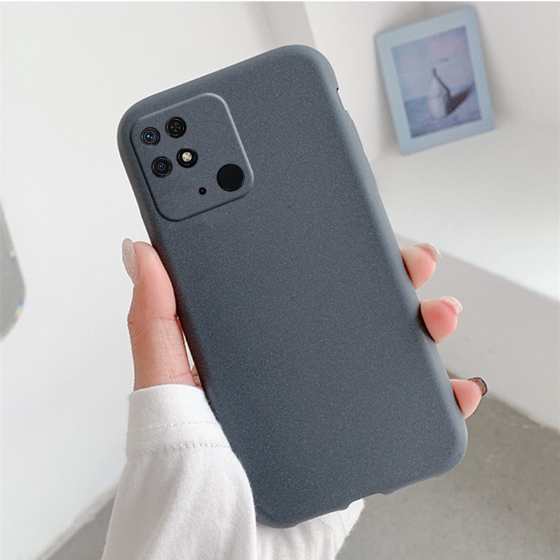 Ốp Điện Thoại Silicon Tpu Mềm Nhám Siêu Mỏng Chống Sốc Cho Xiaomi Redmi 10C 10A POCO X4 M4 Pro 4G 5G Redmi10 K50