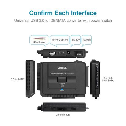 USB ->IDE + Sata  Unitek