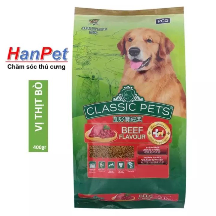 HCM- (Bao lớn 20kg) Thức ăn dạng hạt  chó trưởng thành CLASSIC PETS ADULT THỨC ĂN CHUỘT HAMSTER