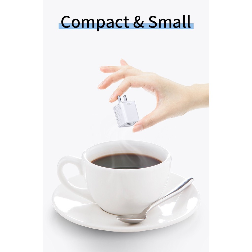 Củ Sạc kèm cáp IPQuick Charga Rock T23 2.4A- Sản phẩm mới