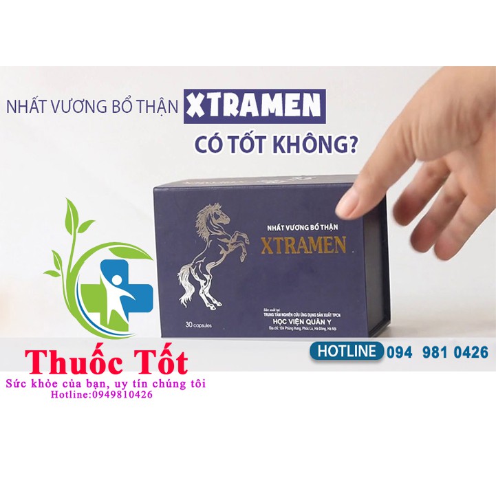 [Chính Hãng]  Bộ 3 Hộp Nhất Vương Bổ Thận Xtramen /Tăng Cường Sinh Lực Cho Nam Giới