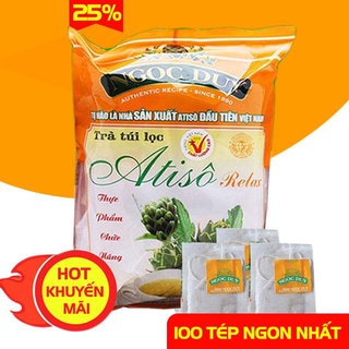 Trà atiso ngọc duy thượng hạng gói 100 túi lọc