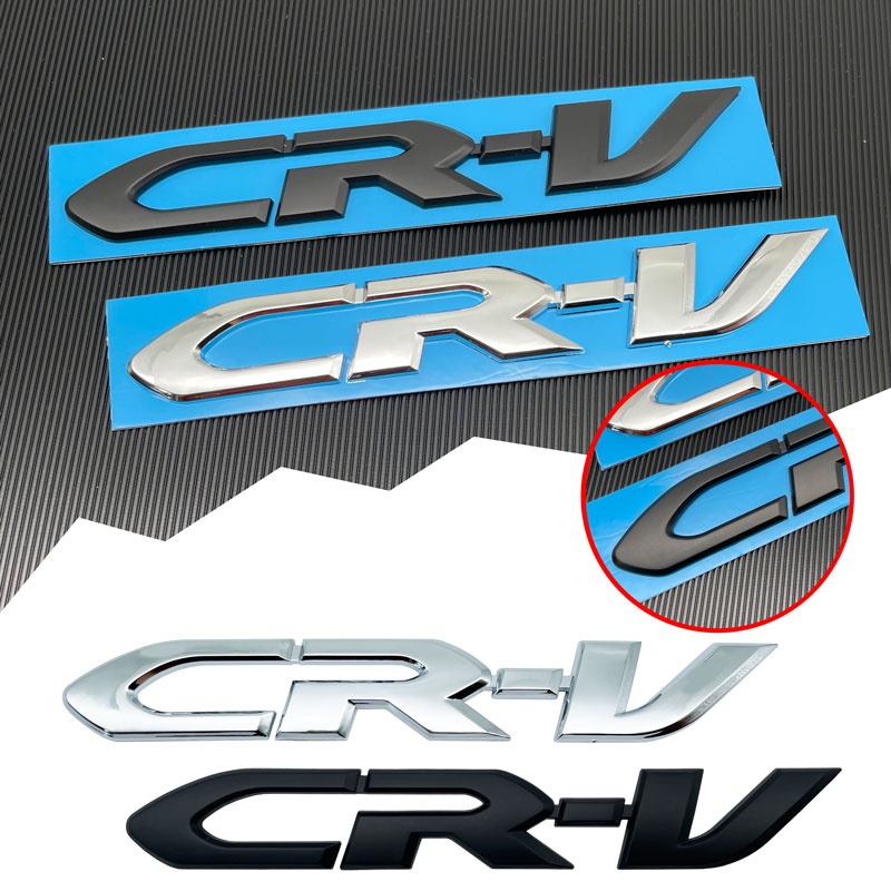 1 Đề Can 3D Chất Liệu ABS Chất Lượng Cao Dán Trang Trí Đuôi Xe Hơi CRV CR-V