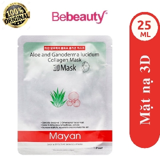 Mặt Nạ 3D Tinh Chất Lô Hội Và Linh Chi Mayan Collagen Mask 25ml