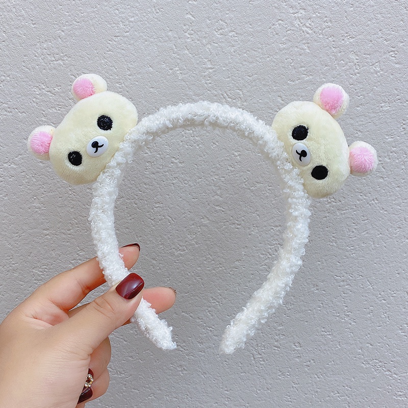 Băng đô hình chú gấu hoạt hình xinh xắn